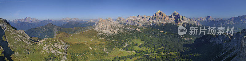 Giau pass (Dolomites -意大利)